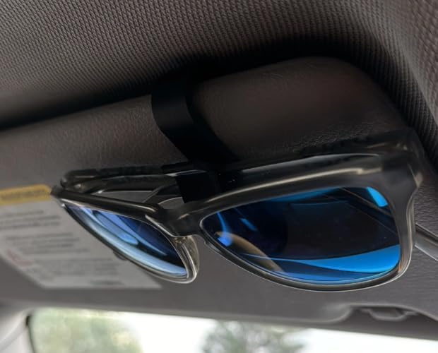 Car Visor Sunglasses Holder Clips - 2-Pack