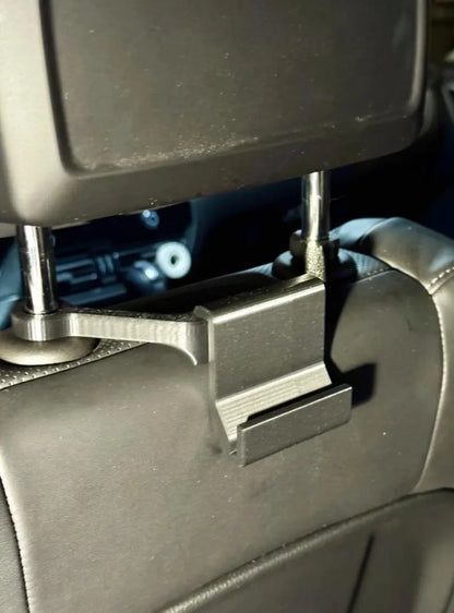 Car Headrest Trash Can | Back Seat Garbage Bin with Lid