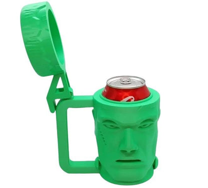 Frankenstein Can Coozie - Flip-Top Drink Holder
