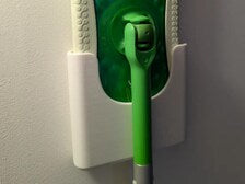 Sweeper Handle Wall Holder | Compatible with Swiffer