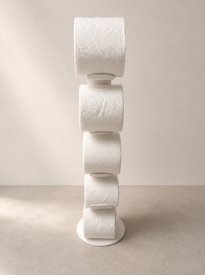 Toilet Paper Tower | Freestanding Toilet Paper Holder