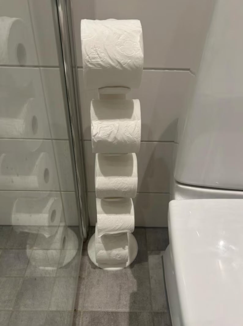 Toilet Paper Tower | Freestanding Toilet Paper Holder