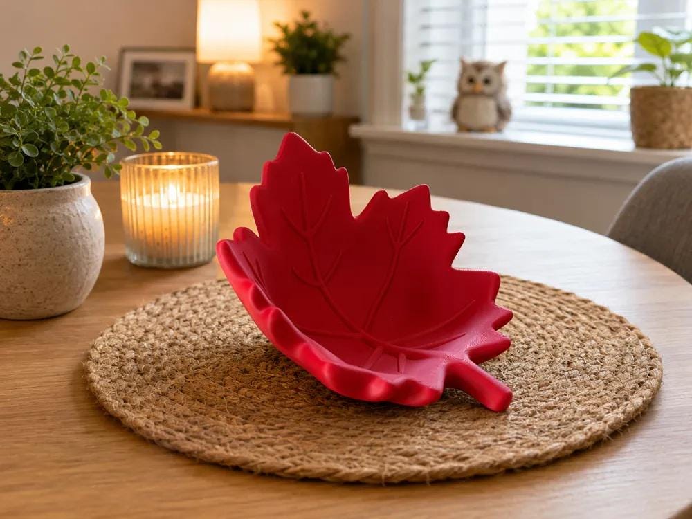 Maple Leaf Bowl