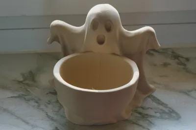 Spooky Ghost Candy Bowl