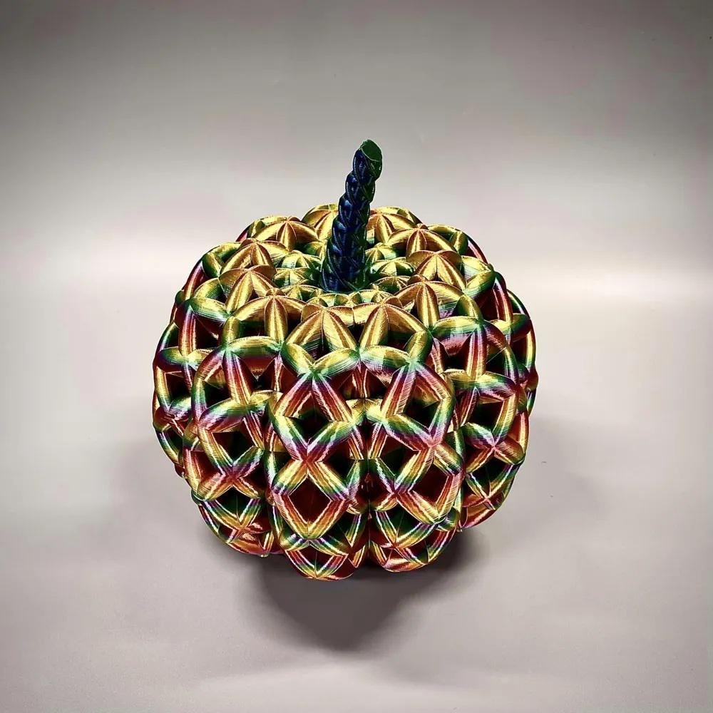 Pumpkin Candy Bowl with Lid