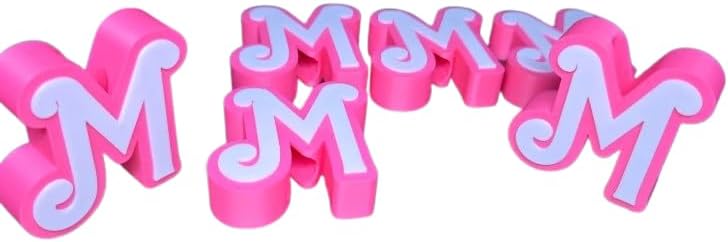 Custom Alphabet Straw Topper
