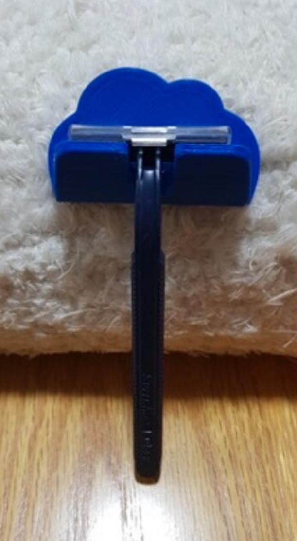 Cloud Razor Wall Mount - Shaving Holder