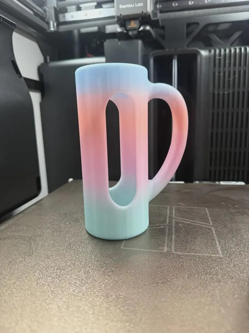 12 oz Slim Can Holder - Handled Drink Sleeve