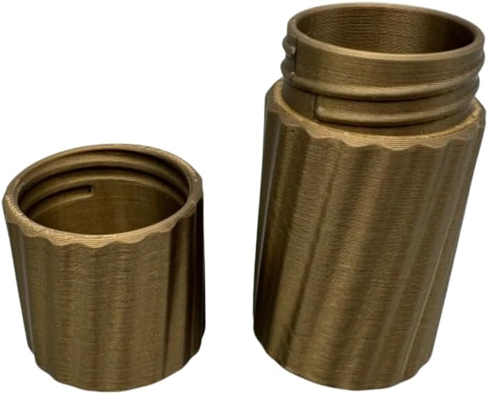 Travel Cotton Swab Case - Screw-Top Container