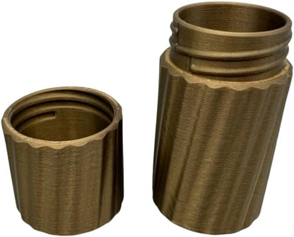 Travel Cotton Swab Case - Screw-Top Container