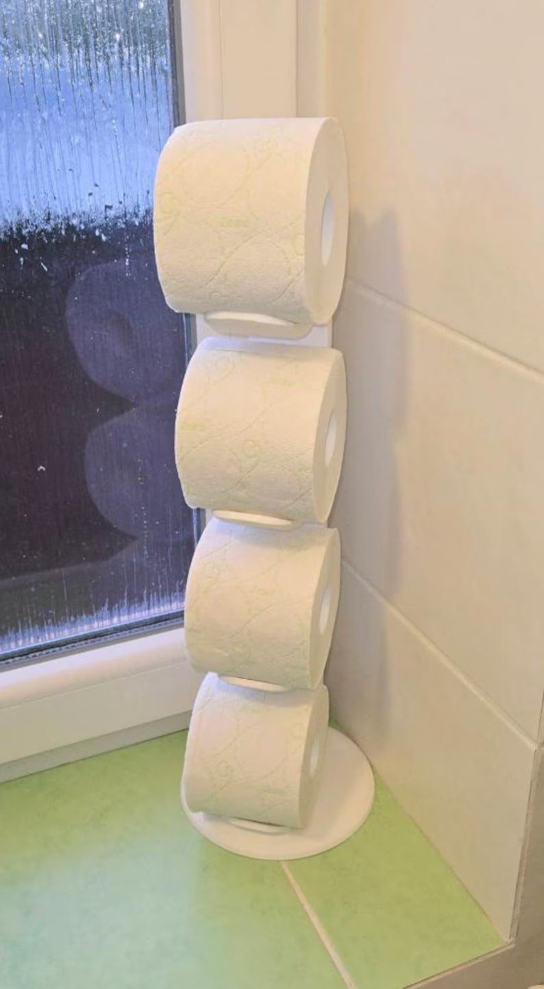 Toilet Paper Tower | Freestanding Toilet Paper Holder