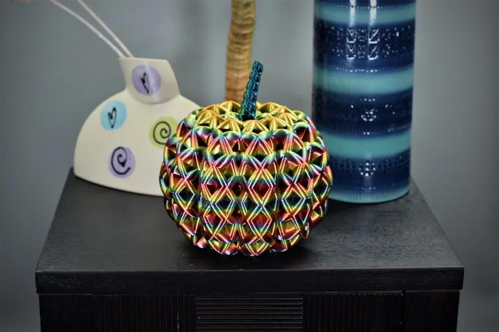 Pumpkin Candy Bowl with Lid