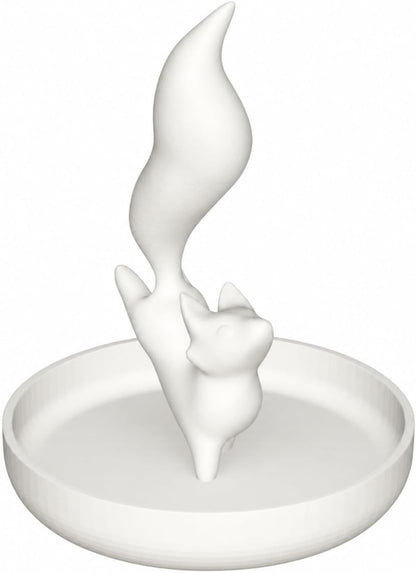 Dancing Fox Ring Dish - Jewelry & Trinket Holder