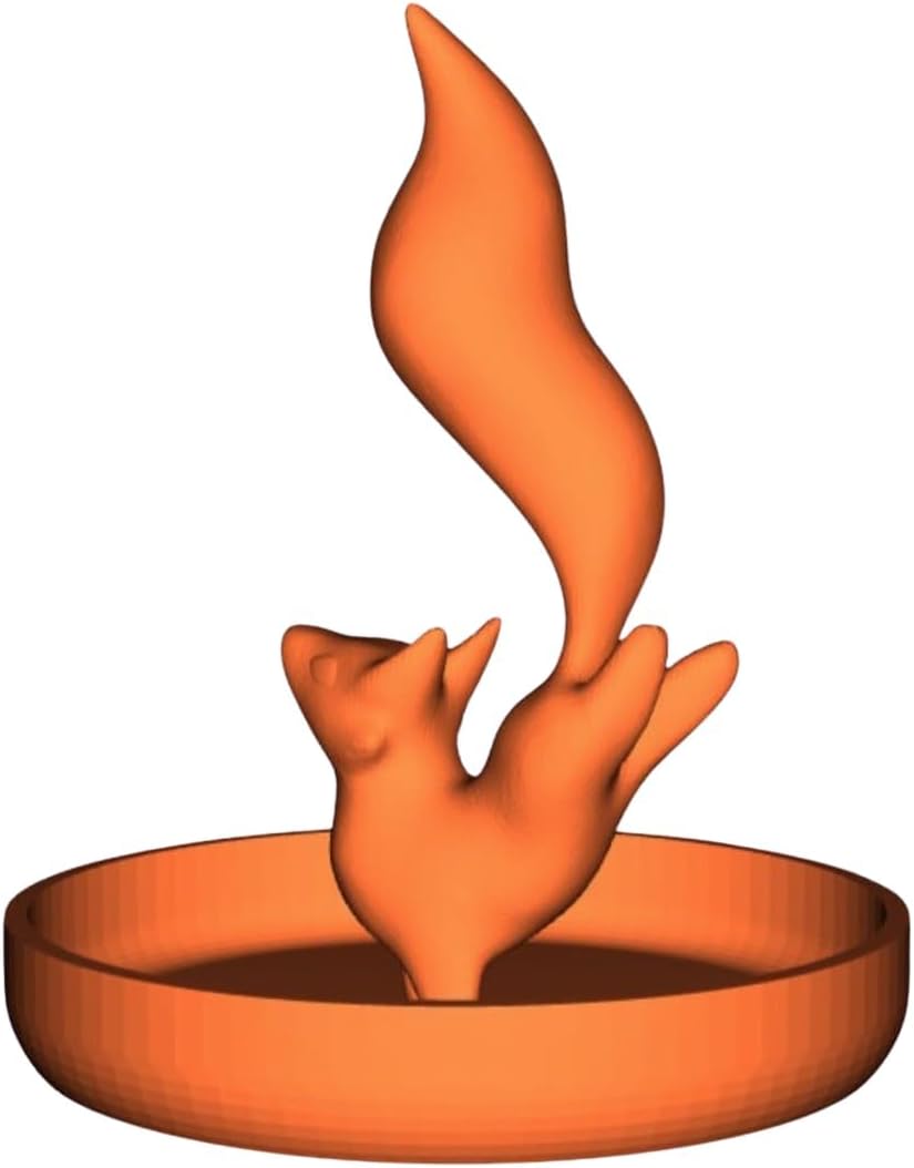 Dancing Fox Ring Dish - Jewelry & Trinket Holder