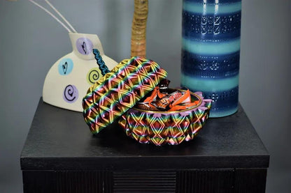 Pumpkin Candy Bowl with Lid