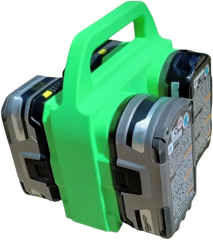 Ryobi-Compatible Quad Battery Carrier - 18V ONE+