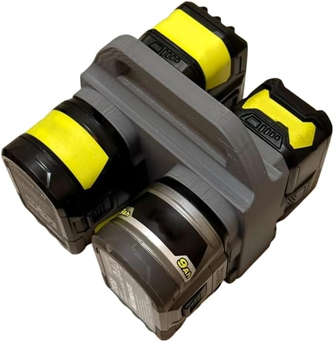 Ryobi-Compatible Quad Battery Carrier - 18V ONE+