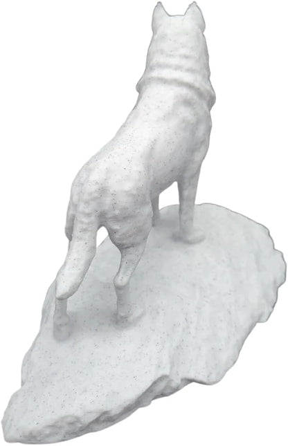 Husky Statue - 5-Inch Figurine on Rock Base