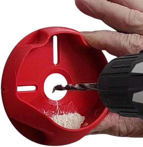 Circular Drill Dust Collector - 100 mm Wall Cup