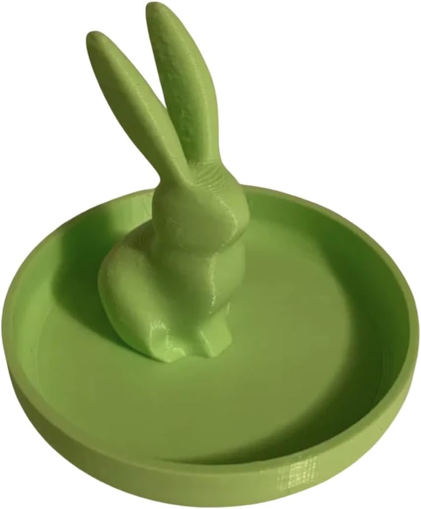 Bunny Ring Holder - Rabbit Jewelry Dish