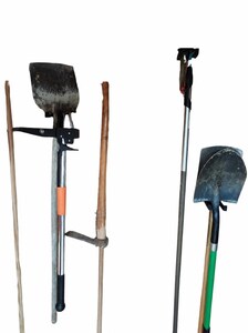 Garden Tool Hanger - Shovel, Rake, Broom & Hoe Wall Mount
