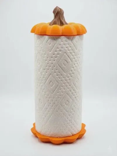 Pumpkin Paper Towel Holder - Fall Kitchen Decor