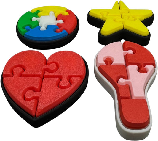 Puzzle Fidget Clickers - Mechanical Switch Toys