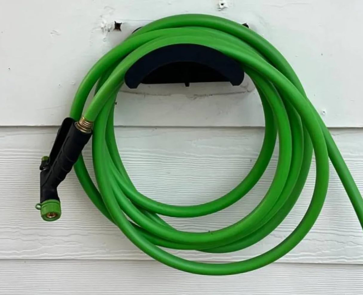Garden Hose Hanger - Wall-Mounted Hose Holder