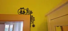 Halloween Door Corner Decoration - Spooky Frame Topper