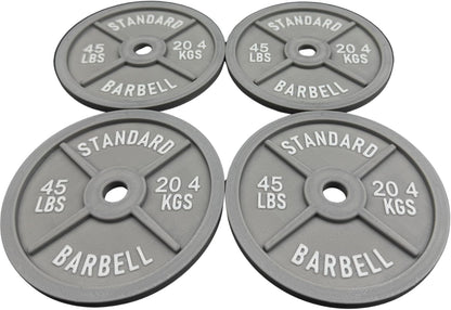 Barbell Weight Plate Coasters - 4-Inch Drink Set