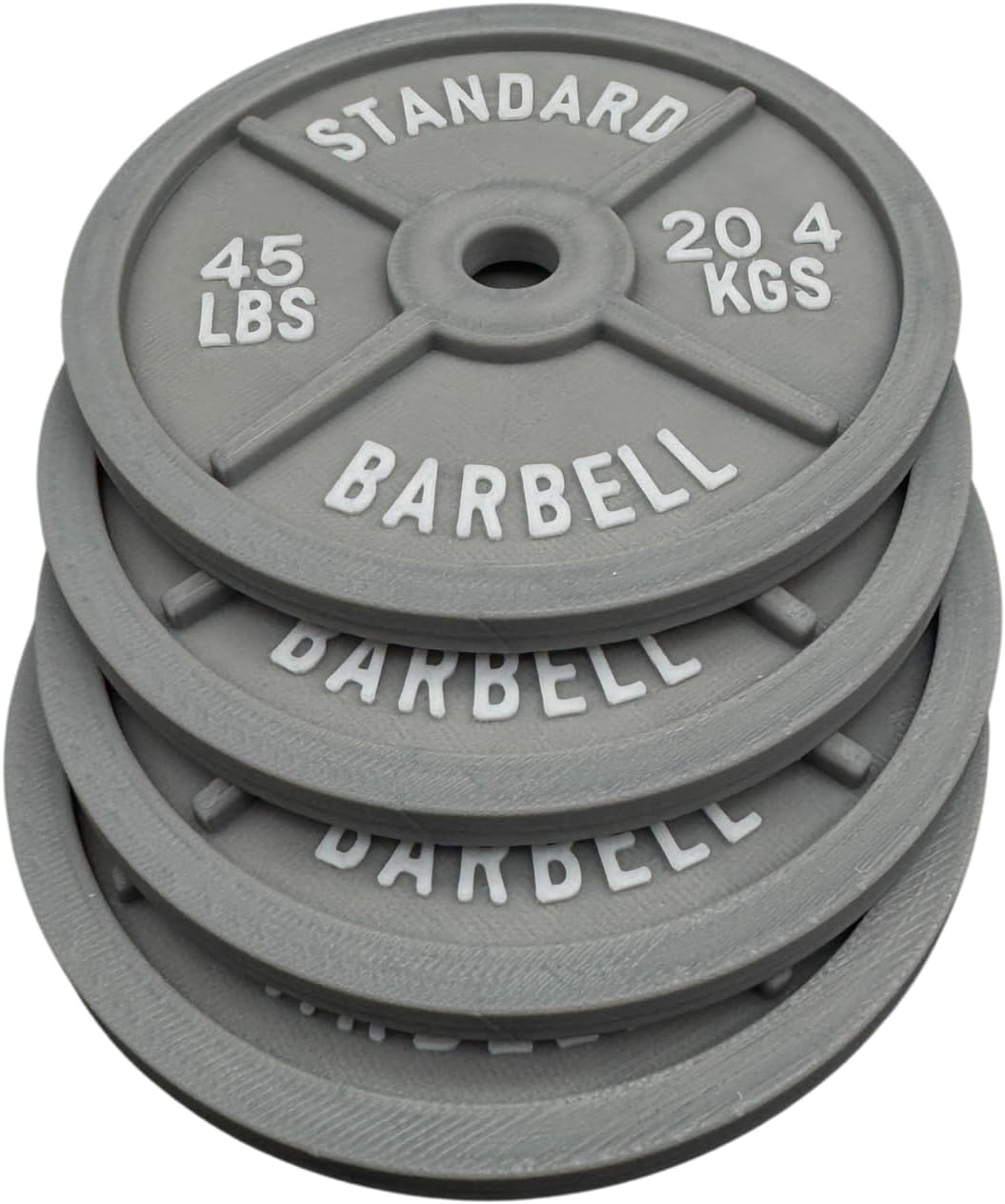 Barbell Weight Plate Coasters - 4-Inch Drink Set