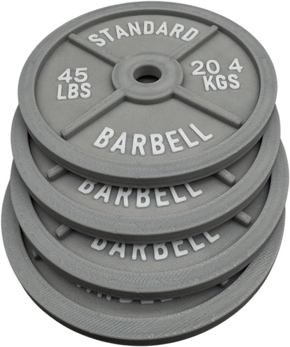 Barbell Weight Plate Coasters - 4-Inch Drink Set