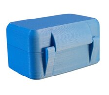 Travel Soap Box with Drain Tray - Secure Latch Case