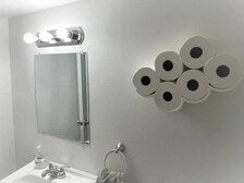 Toilet Paper Cloud Organization - Toilet Paper Shelf