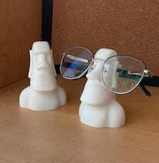 Moai Glasses Holder - Easter Island Eyeglass Stand