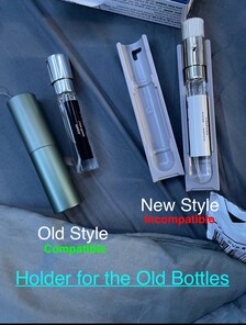 Scentbird Perfume and Cologne Holder for Old Bottles - Holds 30 Spray Bottles and 3 Cases