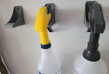 Wall-Mounted Spray Bottle Hangers - 1 to 5 Pack