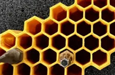 Honeycomb Hex Bit Organizer - Drill Bit Storage Tray