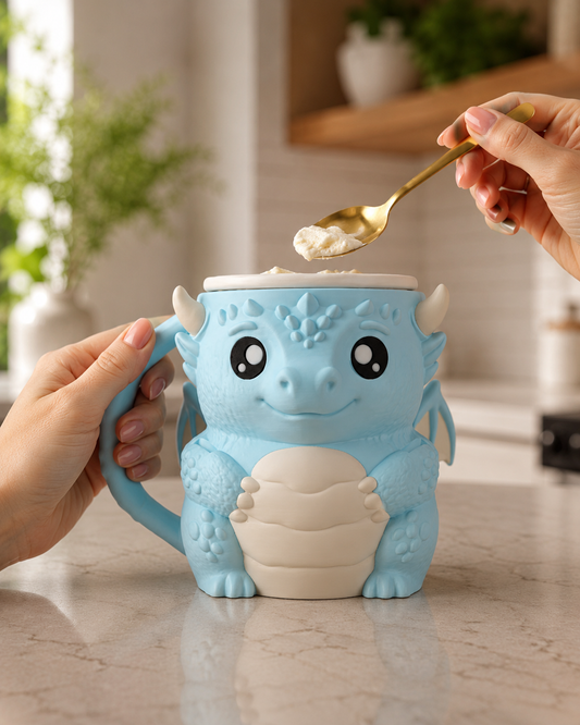 Dragon Ice Cream Pint Holder - The Perfect Gift for Ice Cream Lovers