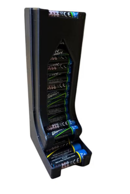 AA AAA Battery Organizer - Vertical Dispenser