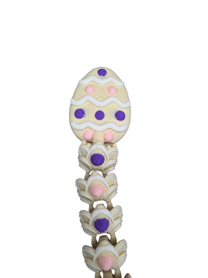 Purple/Pink Easter Cookie Dragon - Available in 16-Inch Baby & 26-Inch Adult Sizes