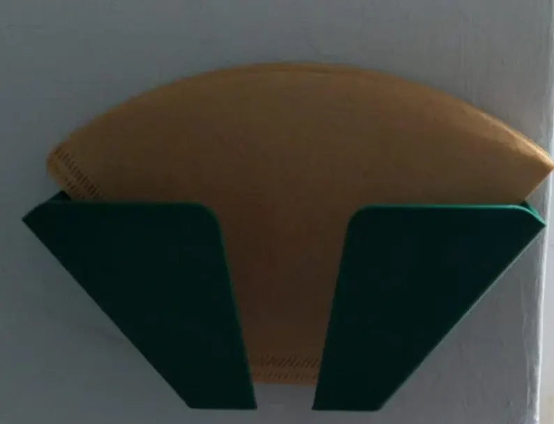 Coffee Filter Holder - Wall-Mounted Organizer