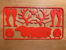 Snap-Together Reindeer Kit Card - Holiday Desk Toy