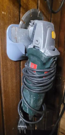 Angle Grinder Wall Mount Holder - 125mm Tool Organizer