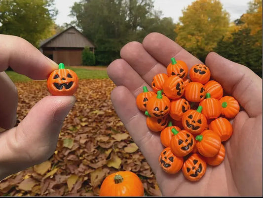 Mini Pumpkin Party Favors - Pack of 12 or 25