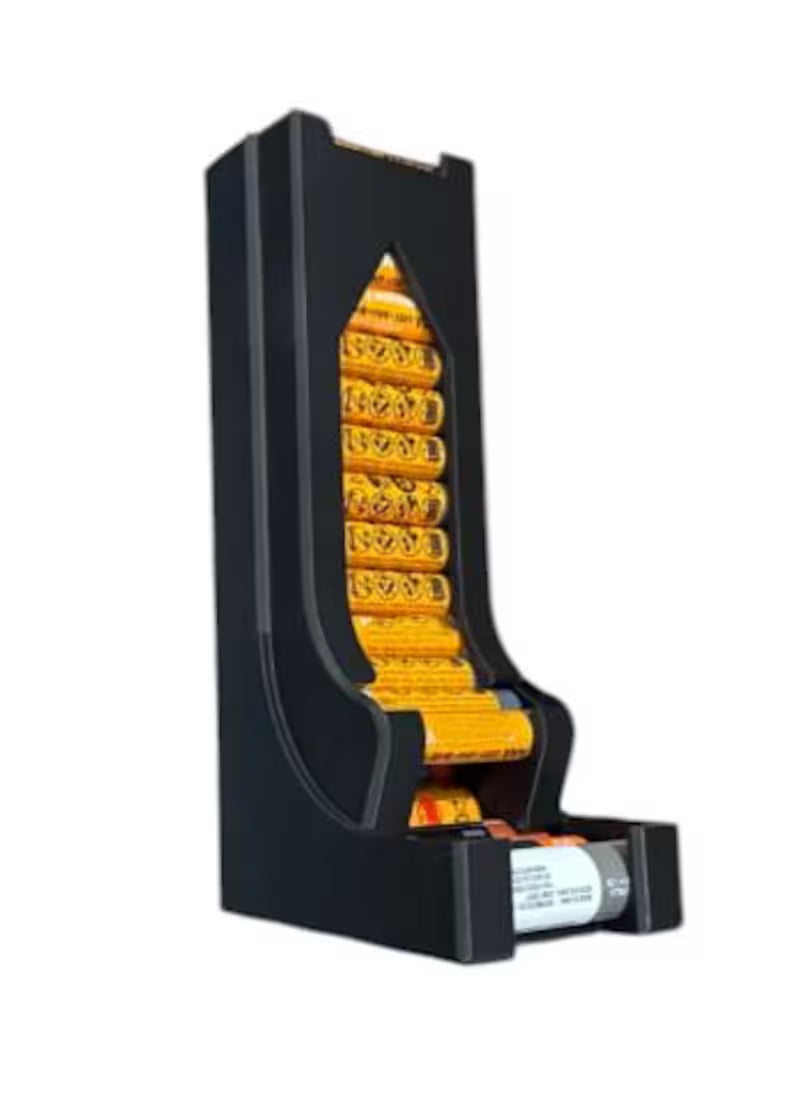 AA AAA Battery Organizer - Vertical Dispenser