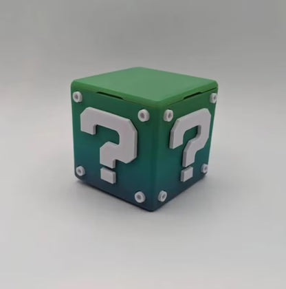 Mystery Block Switch Game Cartridge Holder - 12 Games & 3 microSD