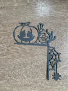 Halloween Door Corner Decoration - Spooky Frame Topper
