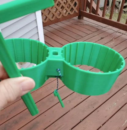 Two-Cup Coffee Carrier - Dual Drink Holder