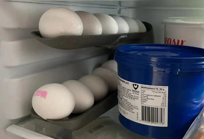 Rotary Egg Dispenser - 14-Egg Refrigerator Rack